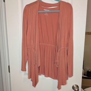 Torrid Super Soft Knit Cardigan in Coral Orange Women's Size 1X